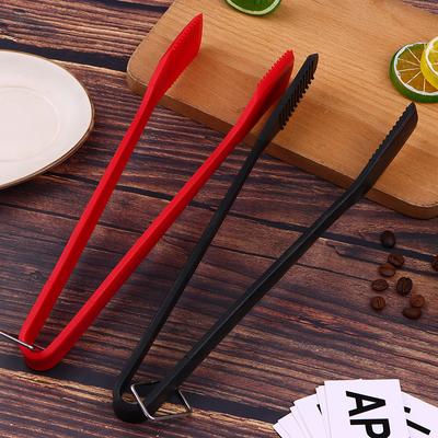 Silikon Küchenzange Rutschfester Lebensmittelclip Salat Zange Mehrzweck Grillzange Pfannenwender Für BBQ Kochen Grillen
