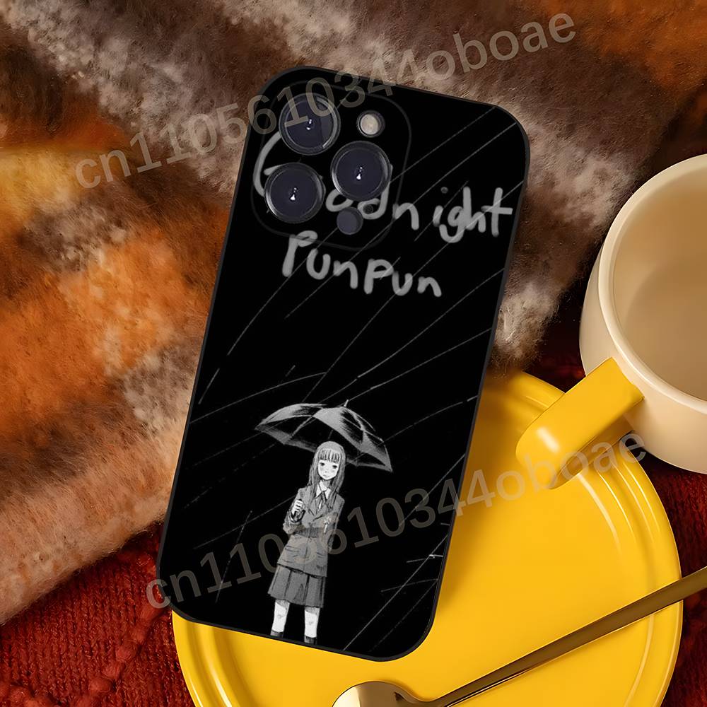 Goodnight P-Punpun Phone Case For iPhone 17,16,15,14,13,12,11,Pro,Max,Plus Shockproof Cover