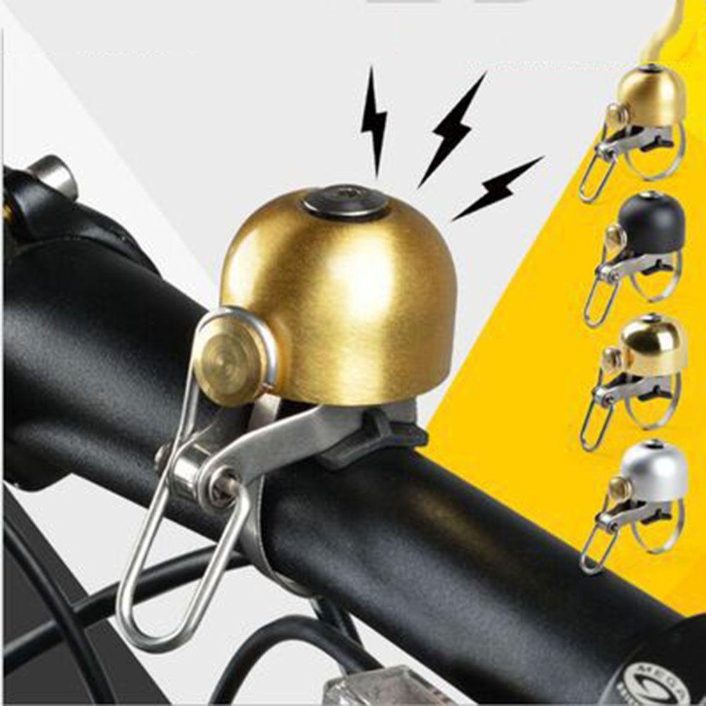 Bike Gadgets Bicycle Bell Ring Steel Copper MTB Road Bike Retro Bell Bike Accessory