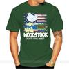 New Woodstock Concert 1969 America Vintage Mens T-Shirt Cotton Tshirt Men Summer Fashion T-shirt Euro Size