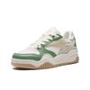 Anta Wave Shoe Anti Slip And Wear Resistant Height Increasing Low Top Skateboard Shoes Women's White Green Yellow Sneakers 922348003-10
