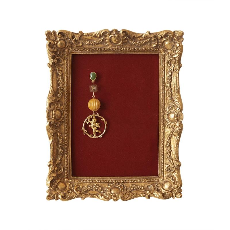 European retro creative desktop photo frame ornaments resin crafts home living room bedroom photo frame ornaments