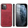 Denior Applicable iPhone15ProMax Mobile Phone Case Apple 14Pro Bracket Card 13 Anti-drop Leather Case 12