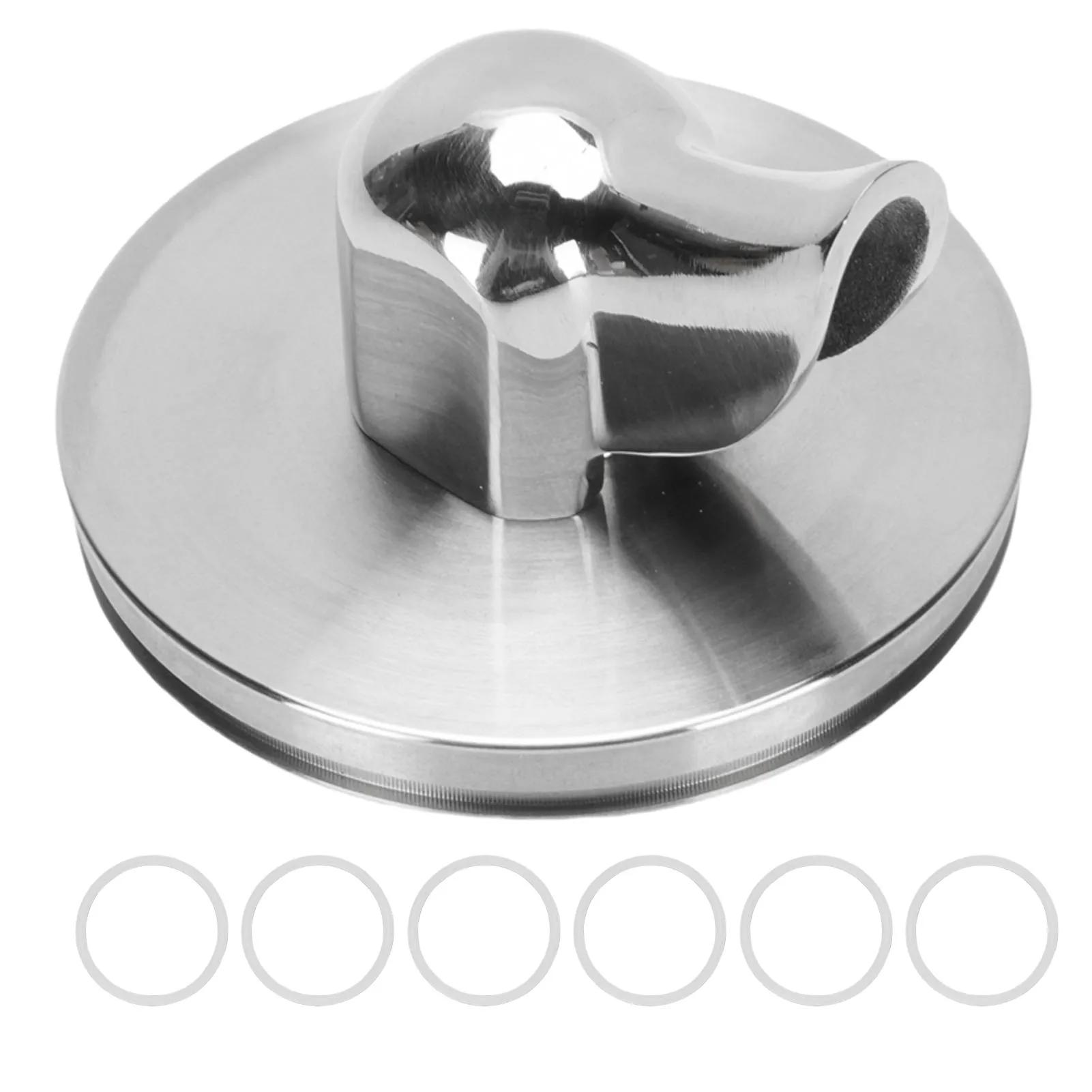 

54mm 304 Stainless Steel Portafilter Spout - Bottomless to Spouted Conversion for Coffee Machines (with O-Rings, Durable)