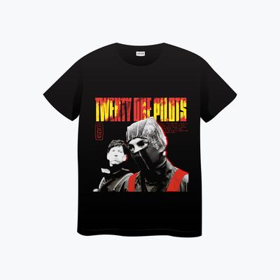 NEW Men's T-shirts Twenty One Pilots Hiphop Street T-shirts  American Print Round Neck Motorcycle Loose Casual Unisex Top Tee