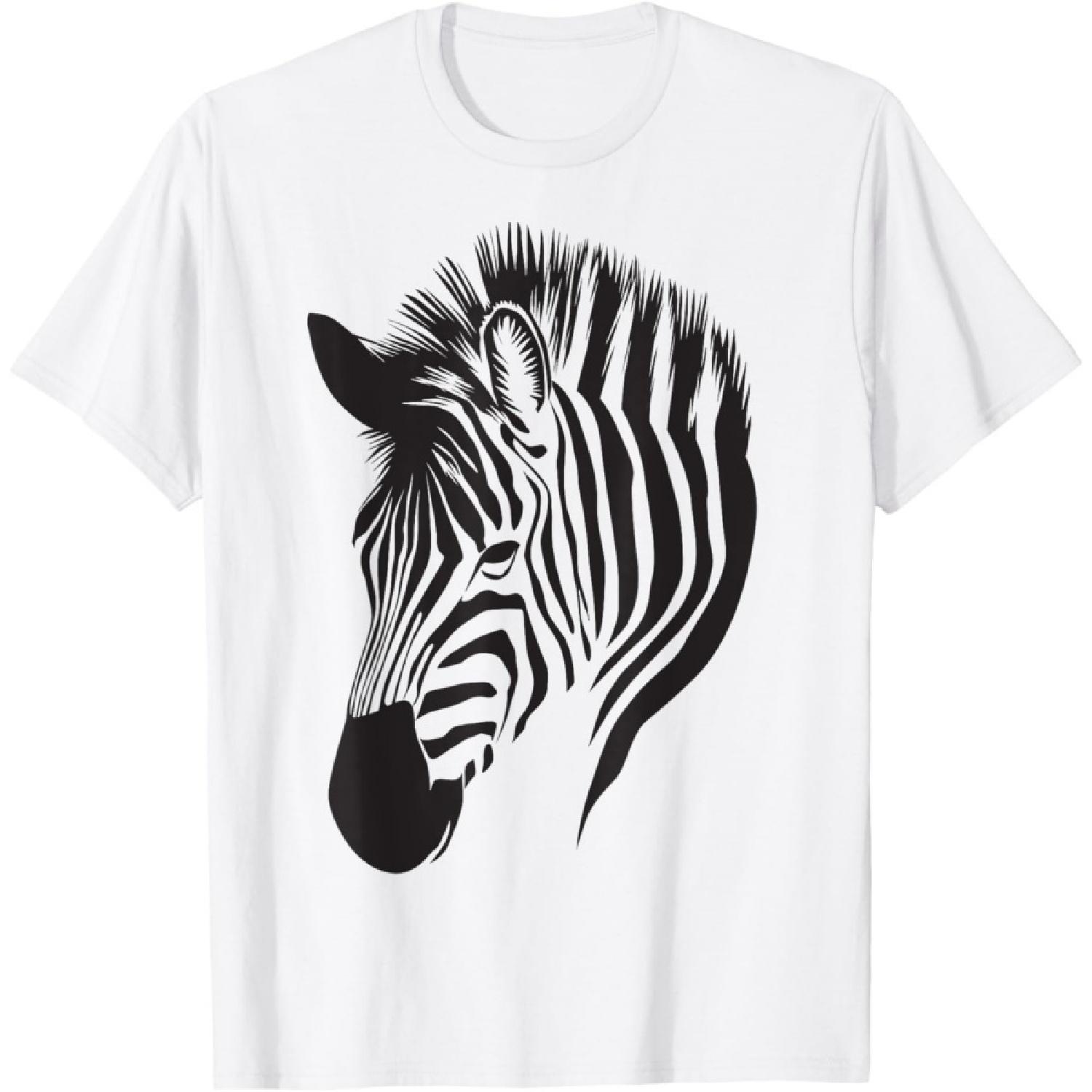 Cool Mountain Zebra T-Shirt - Great Gift For Animal Lovers T-Shirt S