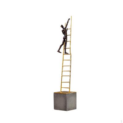 Abstract Art Sculpture Bookshelf Decor Collectible Ornament for Living Room Birthday Gift