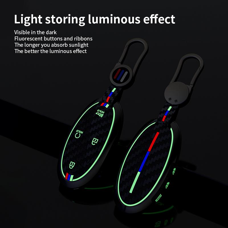 5 7 Buttons Zinc Alloy + Silicone Car Key Case Cover For Hyundai Kona Ev Grandeur GN7 IONIQ 6 2025 2025 Remote Key Protect Shell