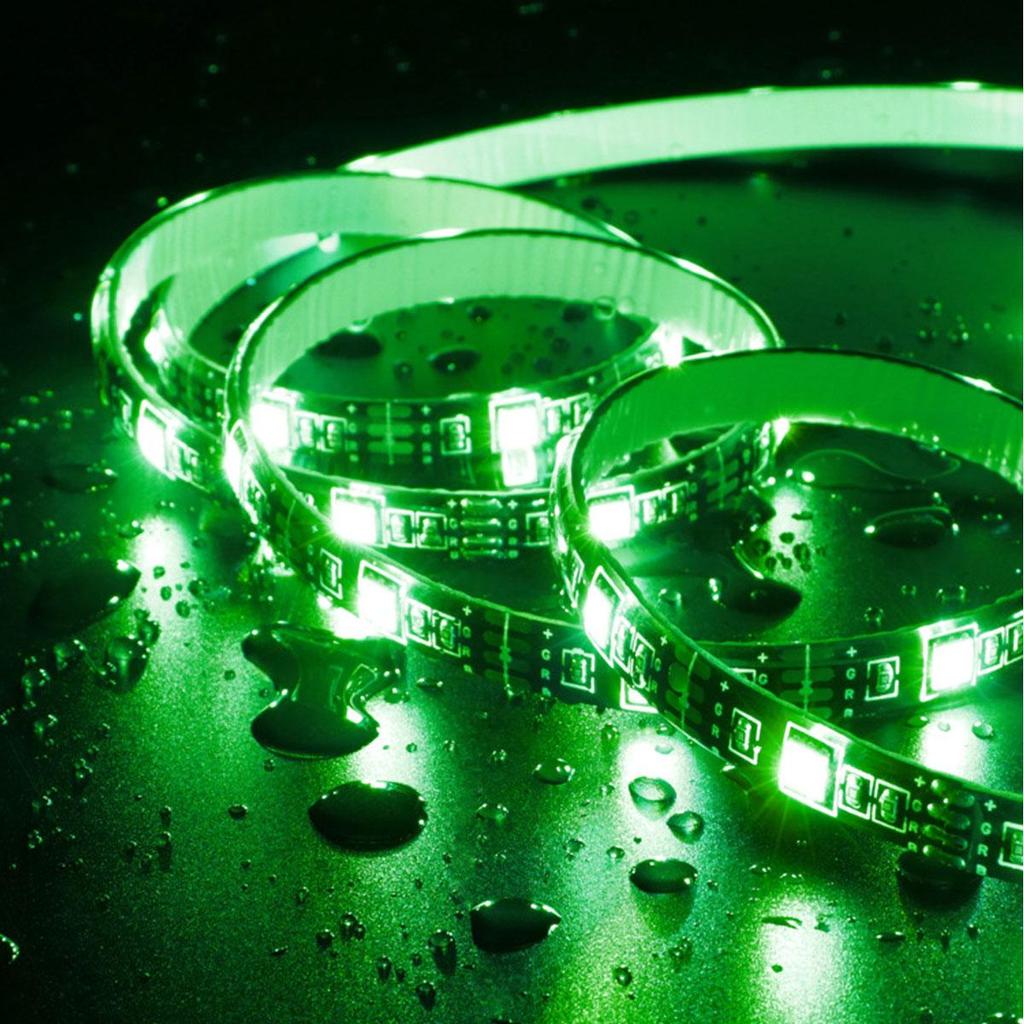 24-Tasten-5-V-Bluetooth-Anwendungssteuerung RGB-LED-Streifenlicht 0,5 m-5 m SMD 5050 wasserdichte, flexible Banddiode mit TV-Hintergrundbeleuchtung, Raumdekoration