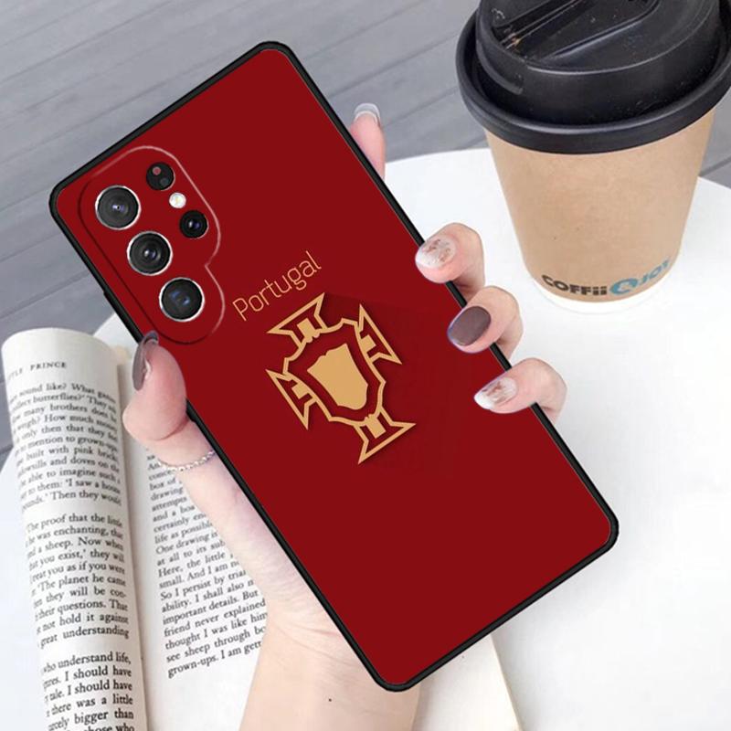 Custodia Cover Bandiera Portogallo Per Samsung Galaxy S24 S25 Ultra S21 S22 Ultra S10E Note 10 Plus Note 20 FE S23