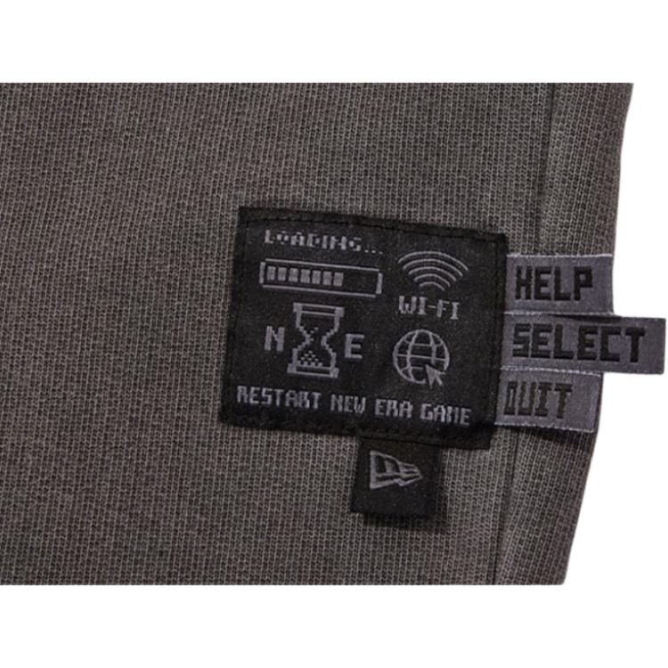 New Era Cuffed Loose Logo Long Casual Pants Unisex pants Dark-Gray 14112273