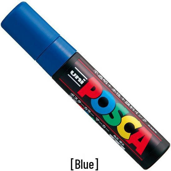 Маркеры Mitsubishi POSCA PC-17K 15 мм Extra Bold - 8 цветов