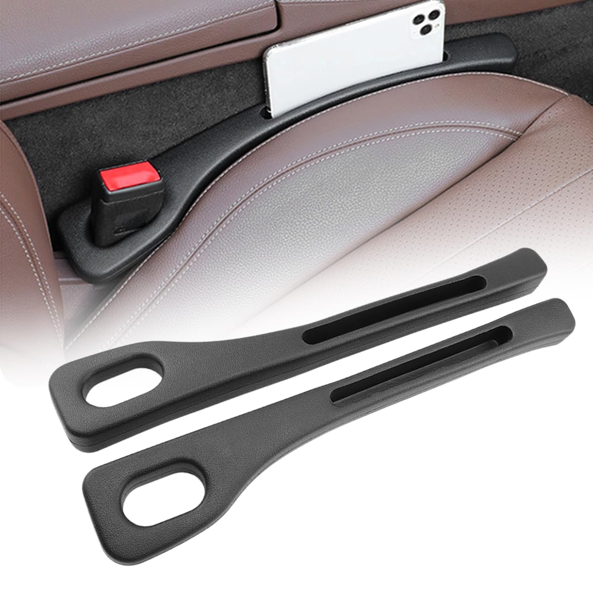 

UrbanPulse Car Gap Cushion, Gap Filling, Seat Cushion, Gap Filler Cushion, Gap Storage Space,