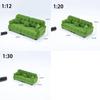 1:12 1:20 1:30 Living Room Furniture Simulation Mini Sofa  Doll House Accessories