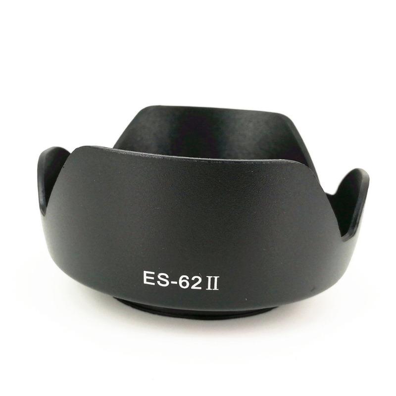Flower Petal Lens Hood Replace ES-62 ES62 II for Canon EF 50m f/1.8 II / EF-S 50mm f1.8 IS USM / EF 50m f1.8