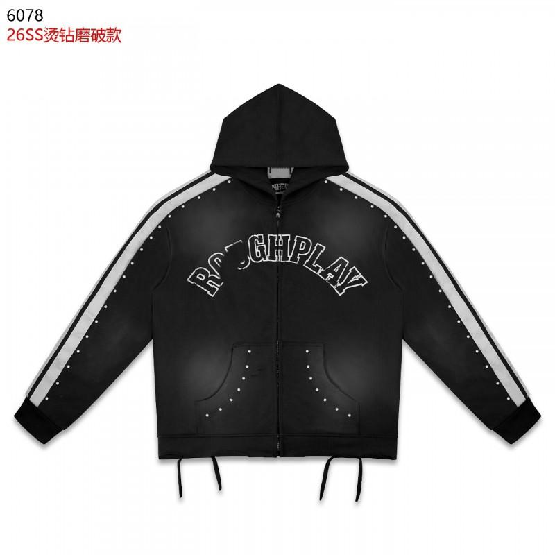 Unisex Retro Hooded Zip-Up Sweatshirt Jogger Set Cotton Blend Streetwear Fall Winter Casual Outfit