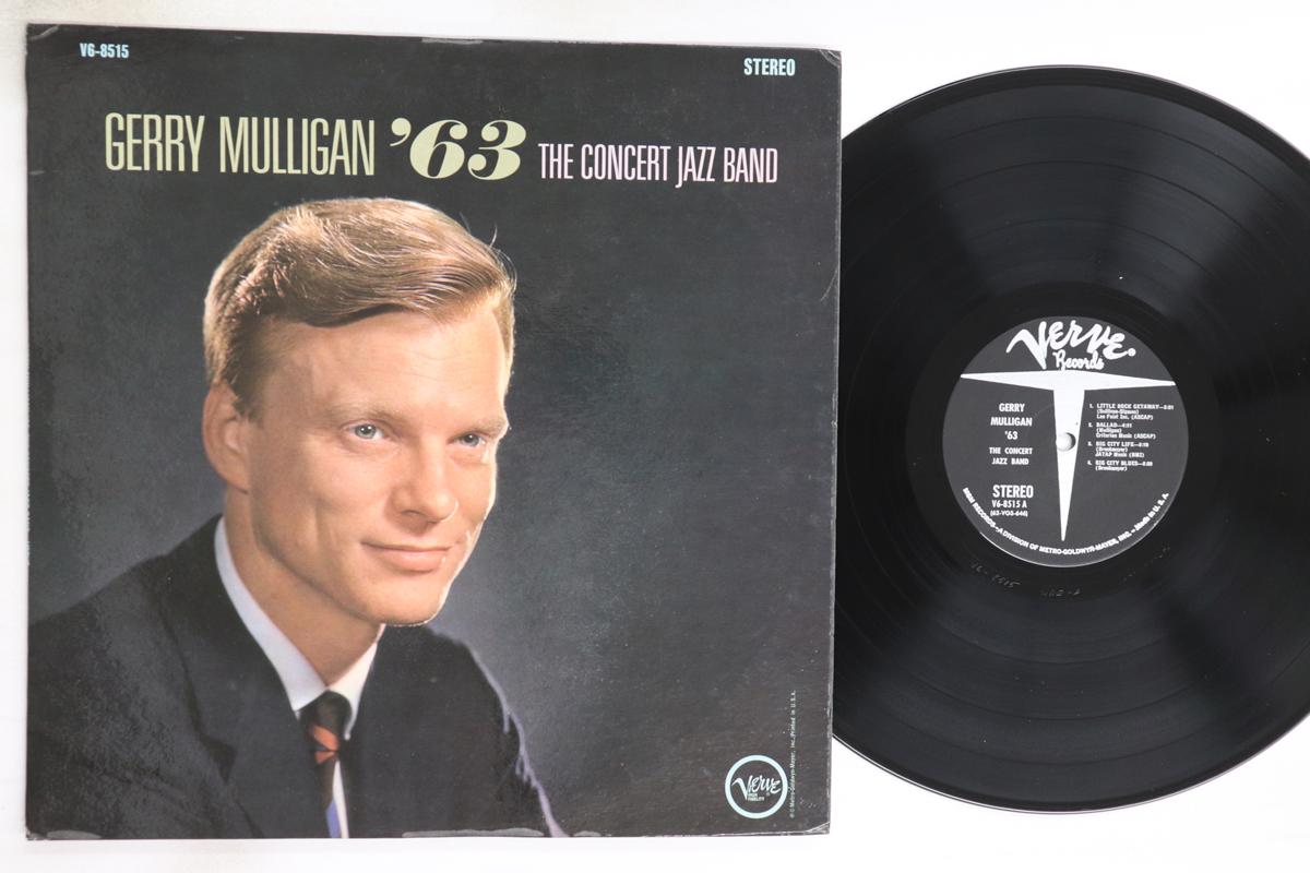

LP Record GERRY MULLIGAN, CONCERT JAZZ BAND - Gerry Mulligan 63 V68515 VERVE 1963 US Jazz Used