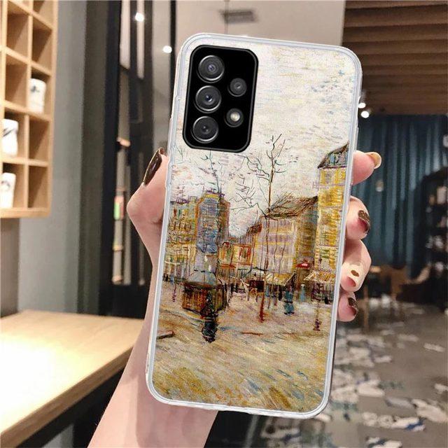 Van Gogh Pittura A Olio di Arte Cassa Del Telefono Morbida Per Samsung Galaxy A51 A50 A71 A70 A10 A20e A30 A40 A41 a31 A21s A11 A6 A7 A8 A9 Più