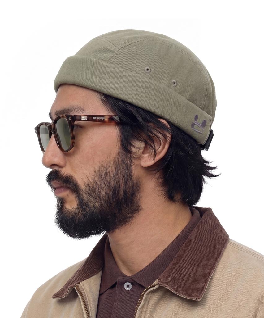 Eondeokeonteulol All-Season Washed Cotton Camp Cap Adjustable Brimless Watch Cap Unisex Beanie Hat Uc / Mold Cap / Camp / Washed Ol