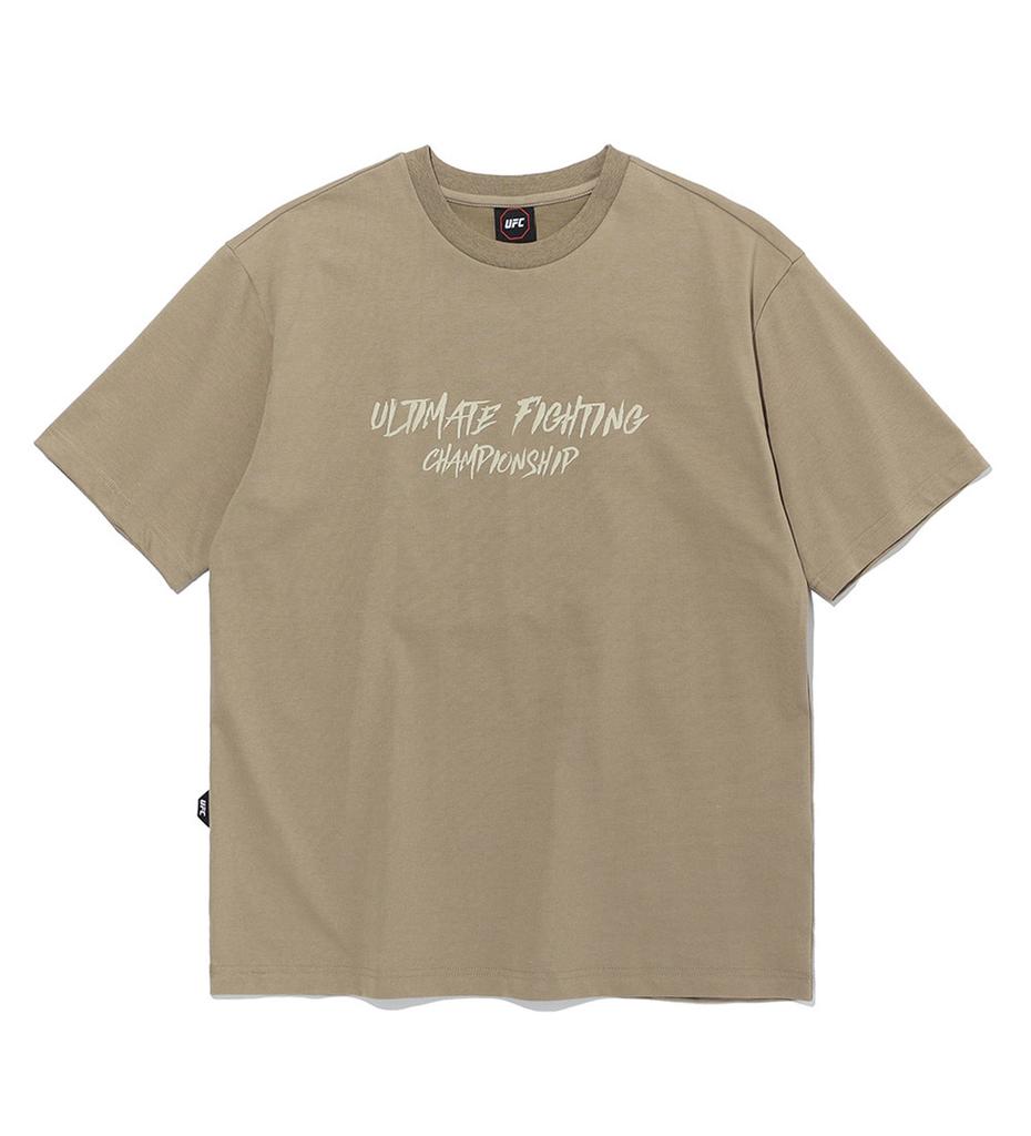UFC SPORT Ultiman Applique T-Shirt Sand U3Sst2320Sa
