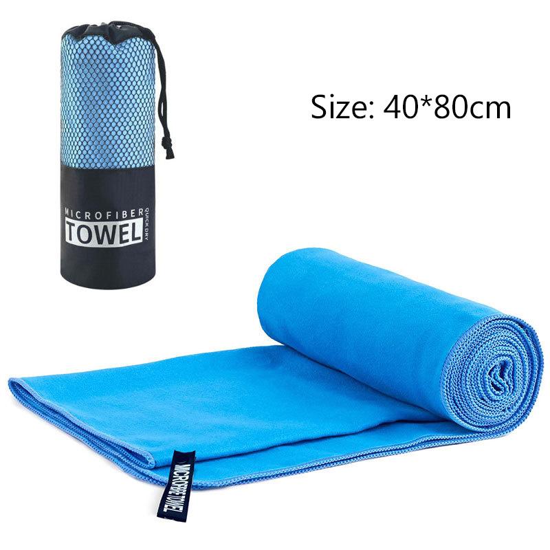 Quick-Drying Sports Towel 40X80Cm Blue Grey Green Orange Swimming Gym Fitness Camping Running Beach Washcloth Towels