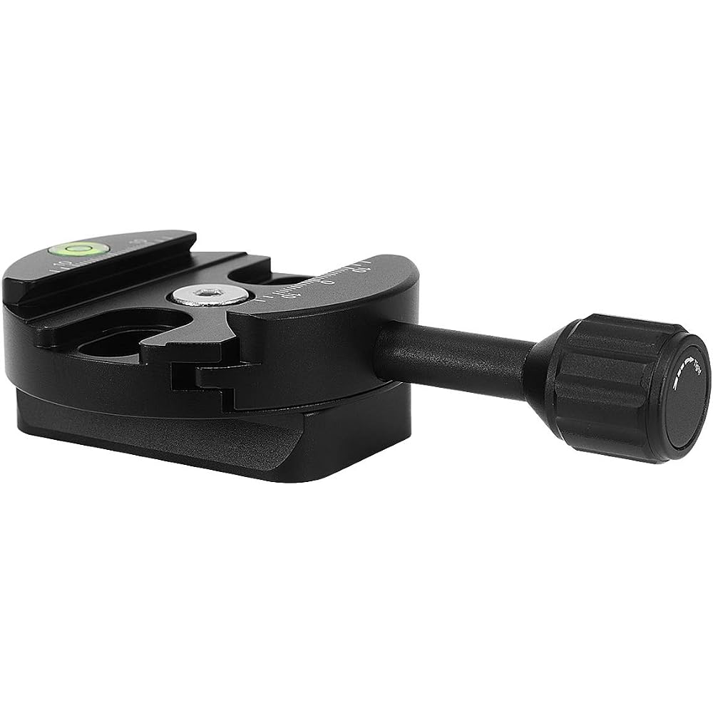 Haoge CP-64 Quick Release Clamp with RC4/400PL Base Adapter Converter, Compatible with Manfrotto RC4 System to Arca-Swiss, Fits 400PL/405/410/RC4