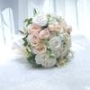 Life Like Artificial Flower Bridal Bouquet For Wedding Photography Silk Flower Arrangement Ceremony Bride Accessory