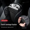 Car Armrest Box Pad with Double-Sided Pockets, Multi-Functional Thin Leather Heightening Pad Cover
