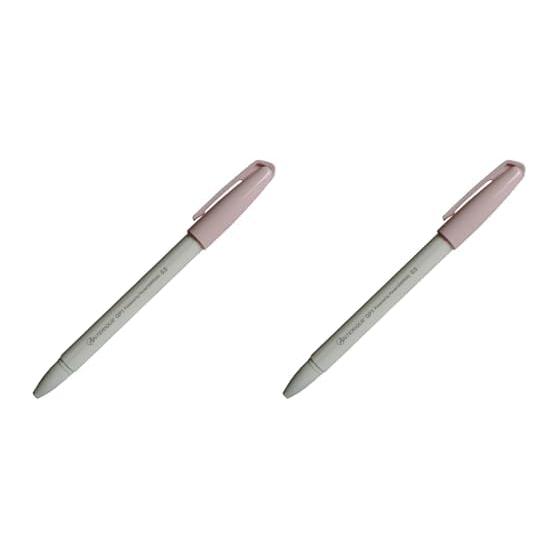 Anterique Gel Ink Ballpoint Pen 0.5mm Baby Pink x Snow White GP1-5BPSW