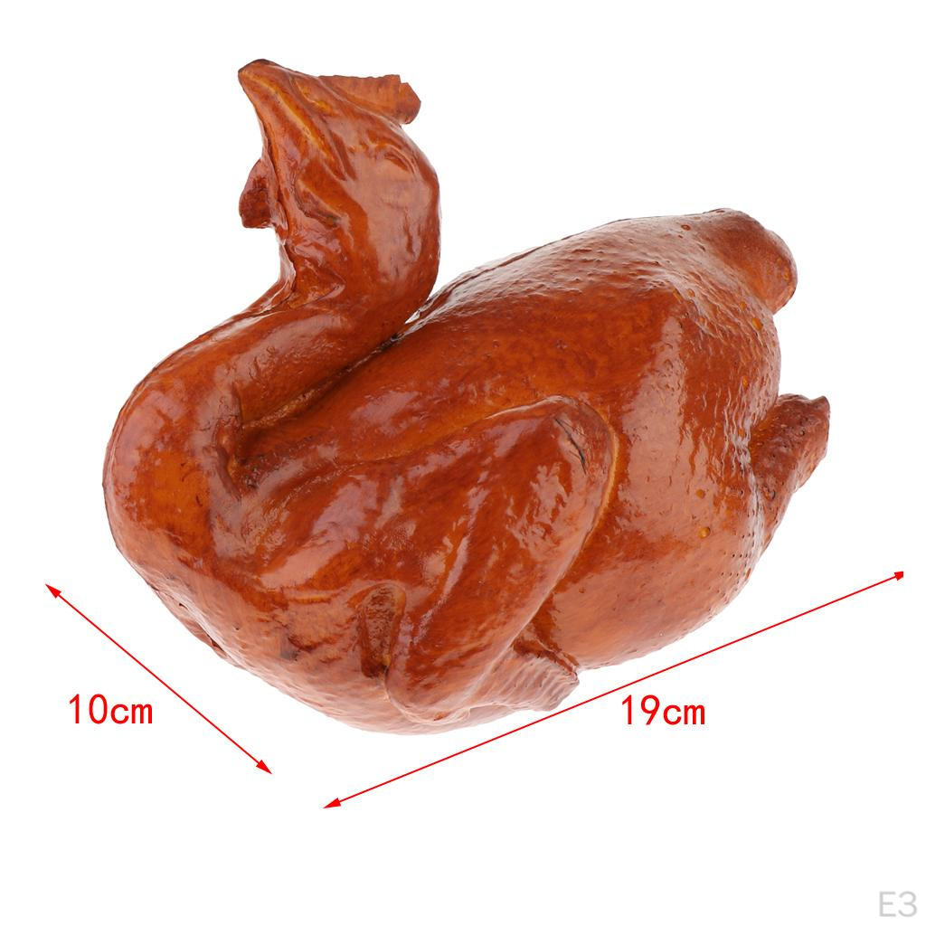 Kunstmatige Display Fotografie Prop Speelgoed - Geroosterde Eend, zoals beschreven