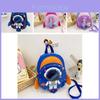 Adorable Lightweight Nylon Kids Backpack Cartoon Design For Boys And Girls