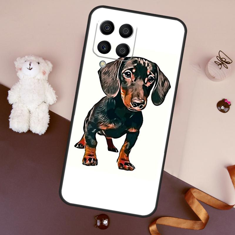 Dachshund Teckel Dackel Dog Case For Samsung Galaxy M06 M53 M13 M31 M11 M35 M55 M15 M56 M36 M16 M12 M32 M52 M14 M34 M54