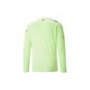 Puma Manchester City 22/23 Letter Logo Print Crew Neck Long Sleeve Football Shirt Men tops Green 765735-03
