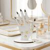 Handvorm Ringhouder, 2D Houten Sieraden Display Stand voor Ringen Ketting, Minimalistische Commode Decoratie, Decoratief Cadeau voor Vrouwen