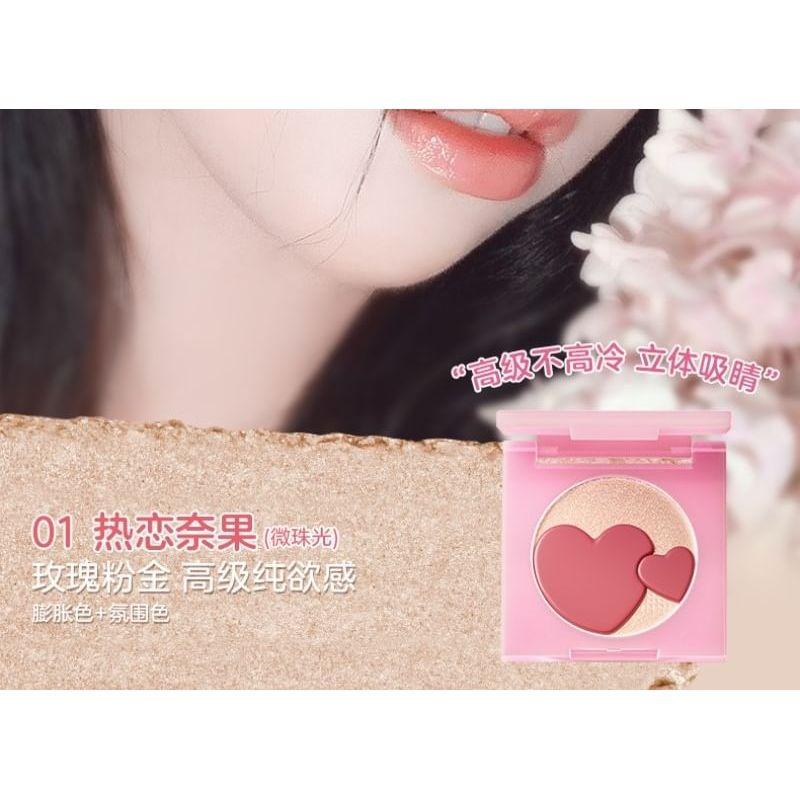COLOUR ZONE - Palpitating Mousse Blusher - 4 Colors (1-4)