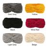 Winter Hair Accessories Stretch Knotted Crochet Ear Warmer Knitted Hair Bands Headbands for Women
