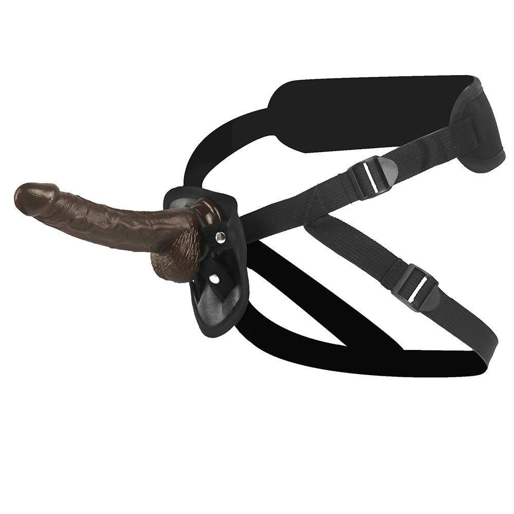 RUNYU Strapon Dildo for Women Suction Cup Realistic Strap-On Dildo Strap On Sex Toy for Lesbian