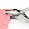 Single Hole Puncher, 6mm/3mm Diameter, Punches 1-8 Sheets, One-Handed Use
