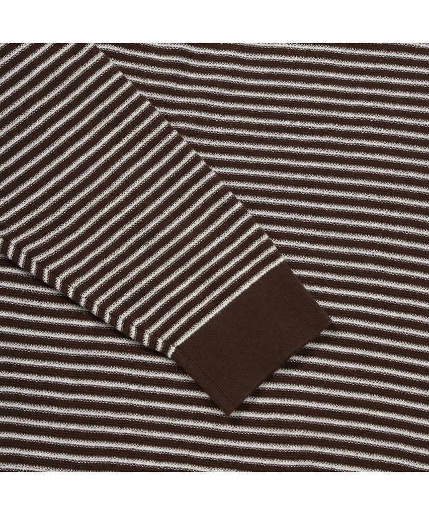BRENTWOOD Transitional Knit Striped Polo Neck Sweater Brwaa26111Brx