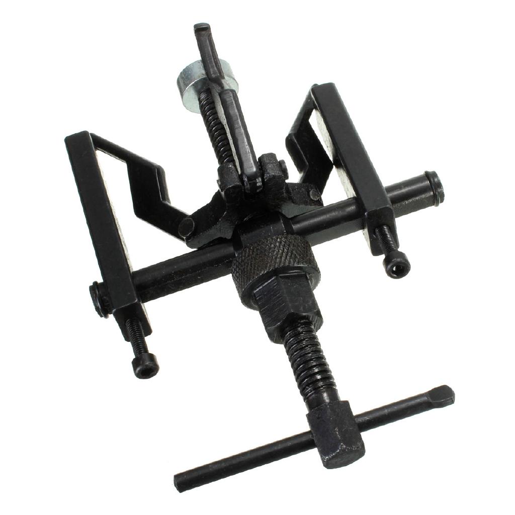 3-Jaw Inner Bearing Puller Tool Kit Inner Hole Bearing Pull Maintenance For 12~38mm Bearings Black