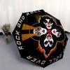 "KISS Band Logo T Shirt: Rock and Roll Over" Umbrella, Portable 3 Fold Compact Umbrella for Men & Women,S261