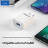 USB QC3.0 Power Adapter 5V 2A, US Standard Charger for Mobile Phones with Safety Certification