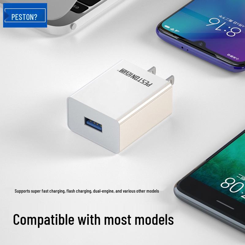 USB QC3.0 Power Adapter 5V 2A, US Standard Charger for Mobile Phones with Safety Certification