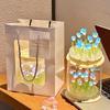 Cake Tulip Nightlight Gifts DIY Material Pack Creative Valentine's Day Gift Handmade Tulip Decoration Cake Box Gift Bag Set