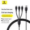 Baseus 3-in-1 USB Fast Charging Cable