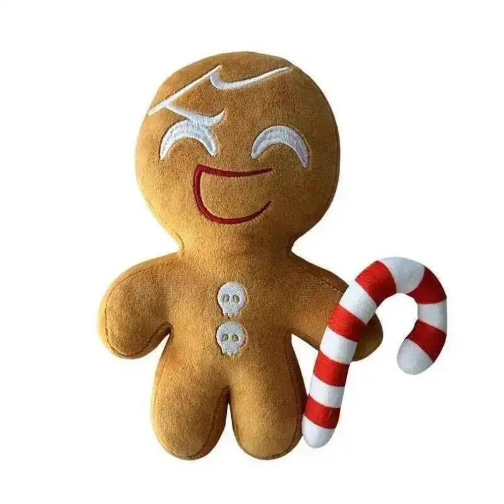

New Shadow Milk Cookie Plush Cute Cookies Run Plush Game Accessories Stuffed Pillow Toys Collection Doll For Kids Birthday Gifts