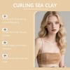 GleamXi Curling Meereslehm Haarstyling-Wachs - Mattes Finish Fluffiger Halt, 70g