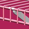 4lots Epoxy Coated Shelf Support Brackets Reinforced Stainless Steel Brackets for Wire Shelving Secure Mounting