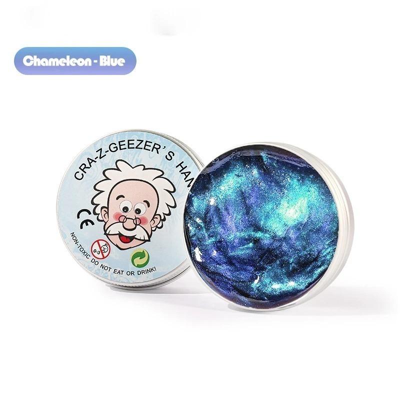 Colorful Non-Newtonian Liquid Fidget Toy Transparent Elastic Scale Ratio Modeling Crazy Stress Putty with Tin Sensory Bouncing Toy Gift Present