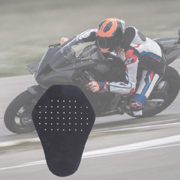 Ventilated Spine Support Pad Advanced Shock Absorption & Ergonomic Fit Back Protection Panel For Racing Motorcycle Gear